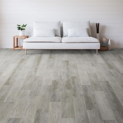 Living Room Gray Luxury Vinyl Plank - CarpetsPlus by Design in Woodville, WI